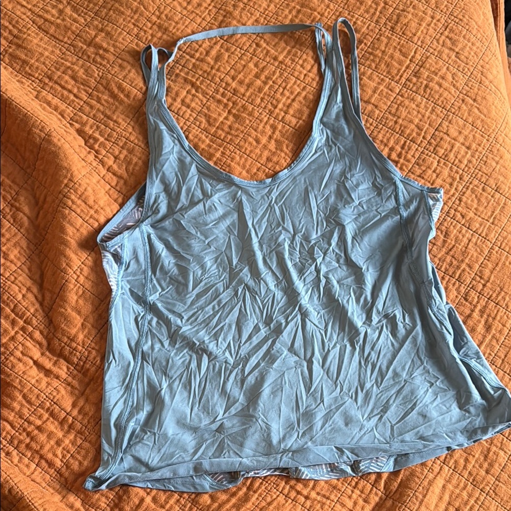 Lululemon open back tank top